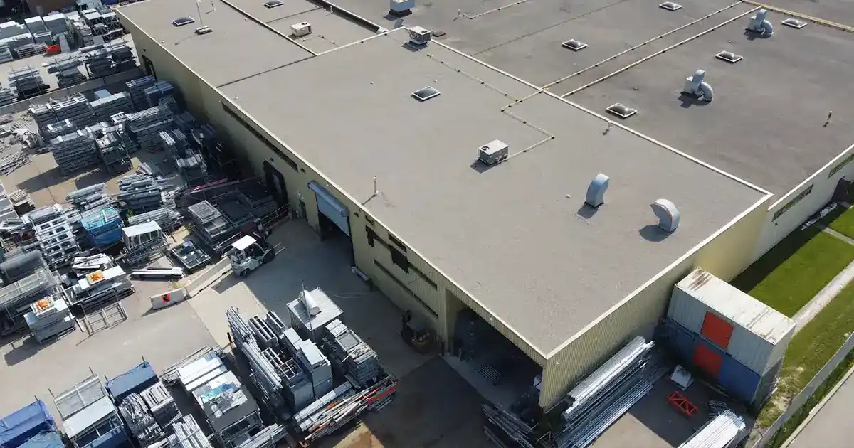 Commercial Reroofing Project in Brampton