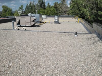 Commercial Flat Roof Replacement in Barrie