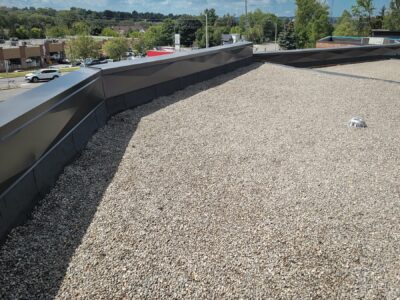 Flat Roof Replacement BEFORE