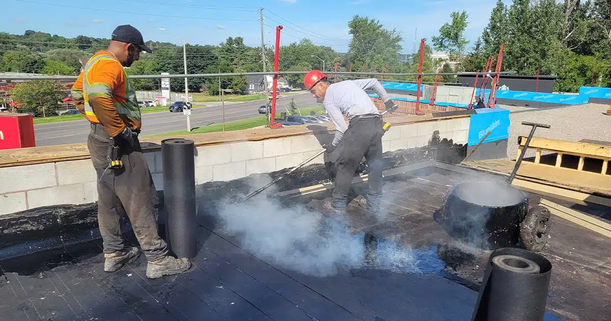 Commercial Roof Replacement in Barrie
