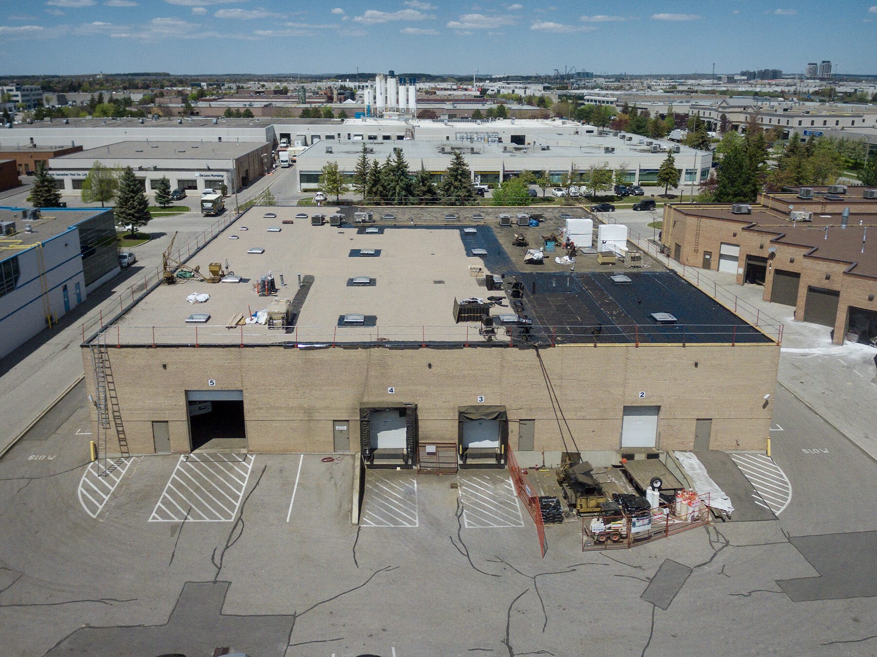 Process of Flat Roof Replacement