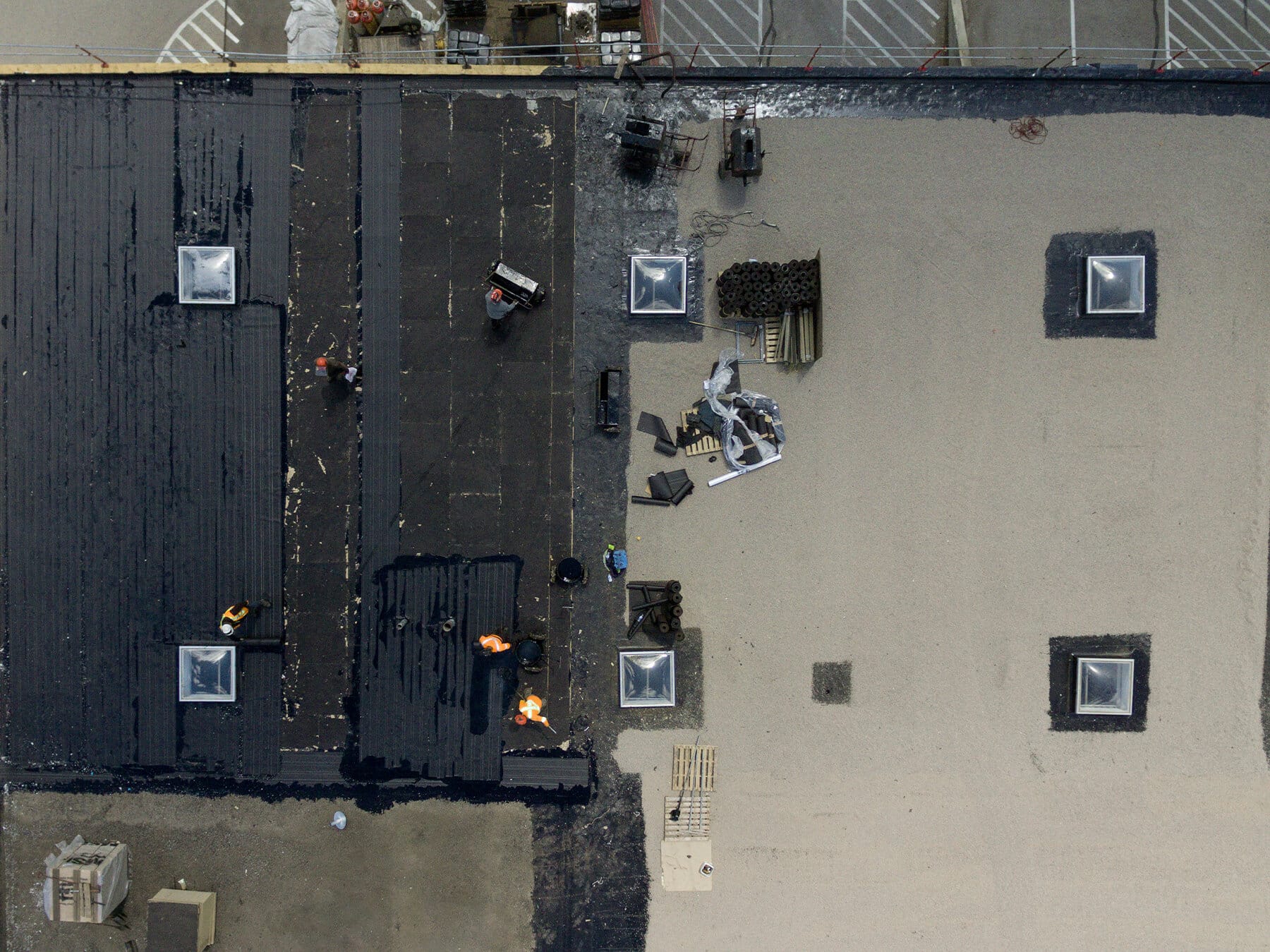 Flat Roof Replacement Vaughan 1