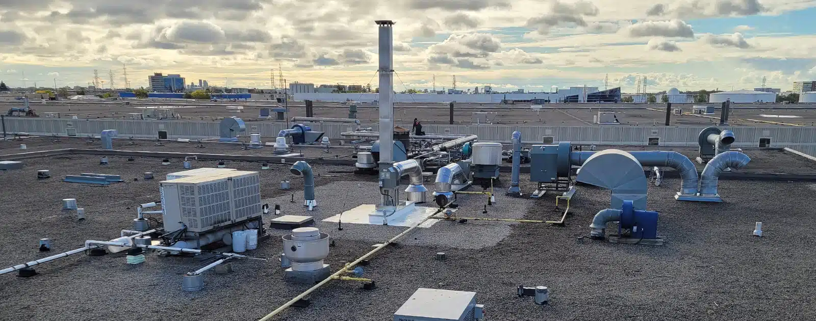 Industrial Roofing Services for Food Processing Facilities