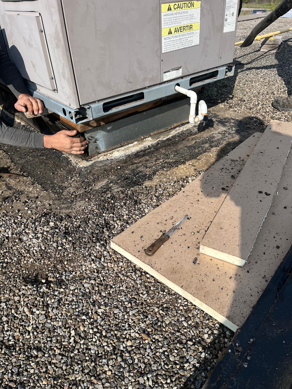 HVAC Curb Repair Step 2