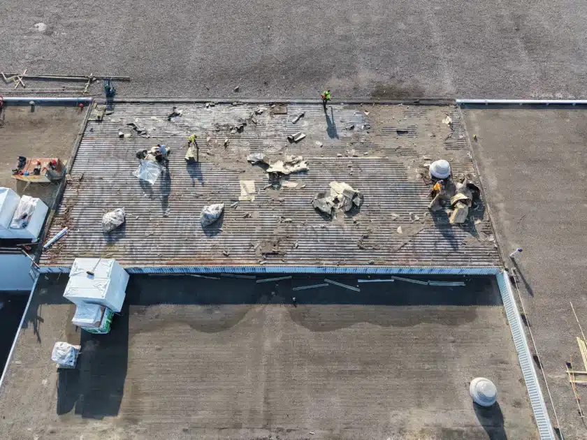 Flat Roof Tear Off