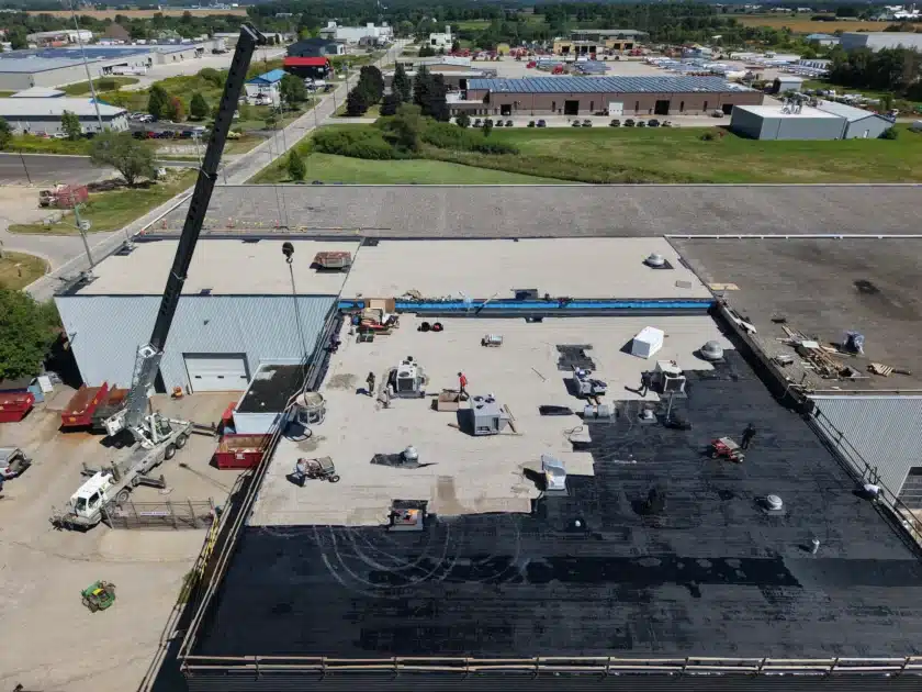 Gravelling Flat Roof Process by Videl Roofing