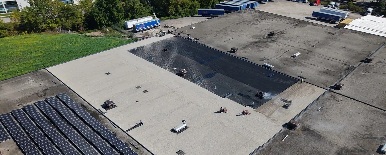 Reusing Flat Roof Insulation