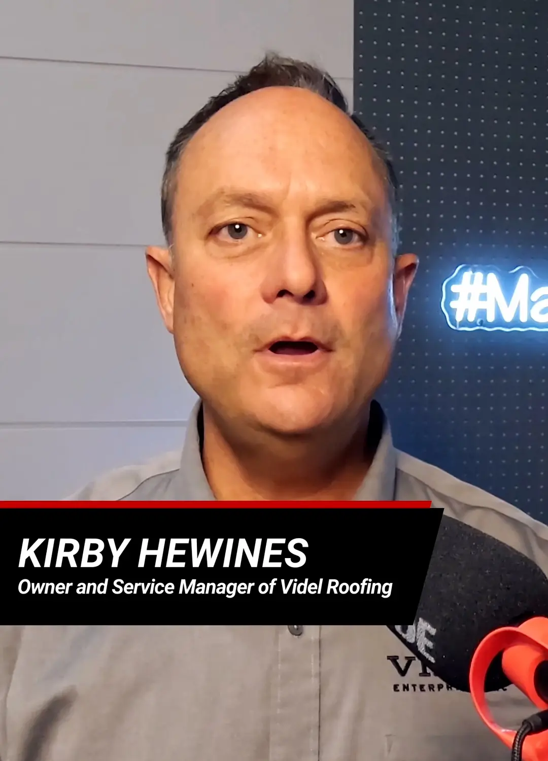 Kirby Hewines, Owner of Videl Roofing, Explains Benefits of Mechanically Fastened Commercial Roofing System for Ontario Property Owners and Managers