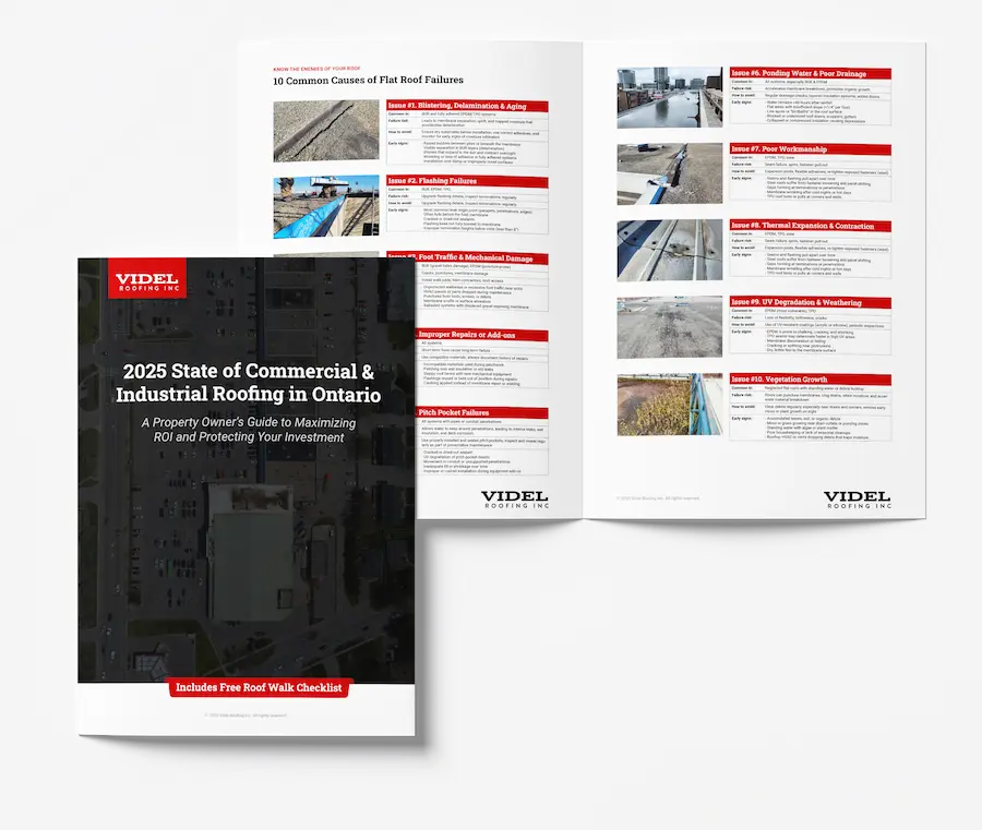 Download Videl's State of Commercial & Industrial Roofing Report