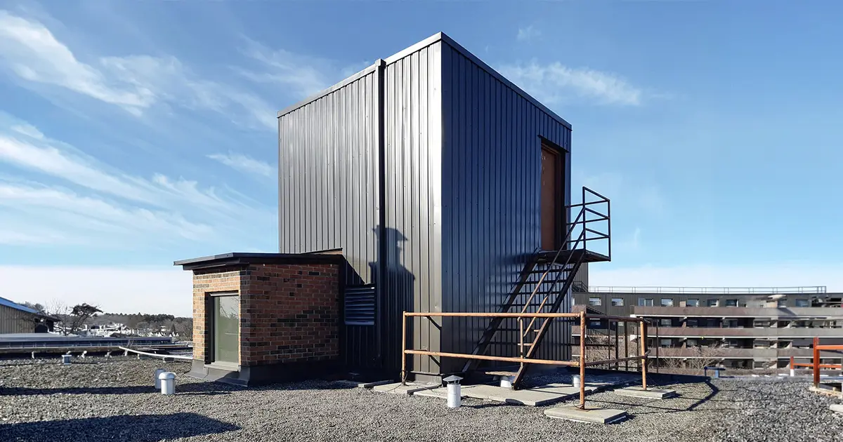 Waterproof Brick Elevator Shaft in Oshawa
