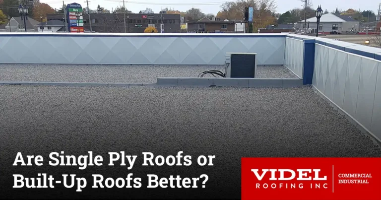 Single-Ply Membrane vs. Built-Up Roofing