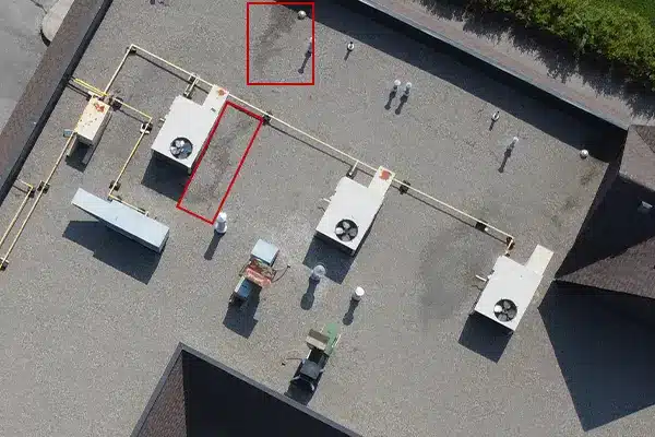 drone roof inspection defect tagging
