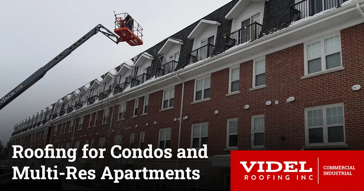 Multi-Res Apartment and Condo Roof Repairs and Flat Roof Services