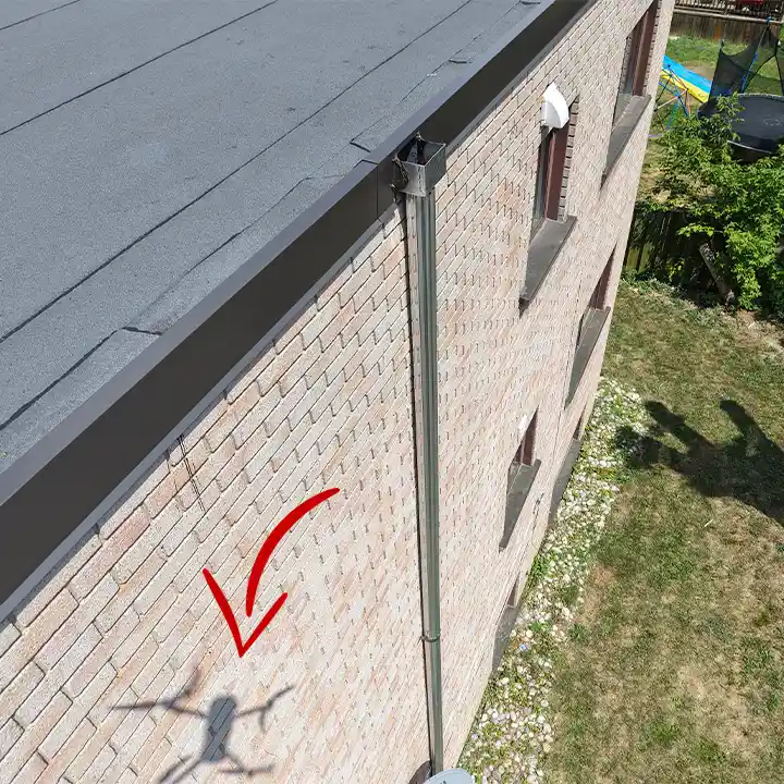 Videl Drone Roof Inspection in Progress