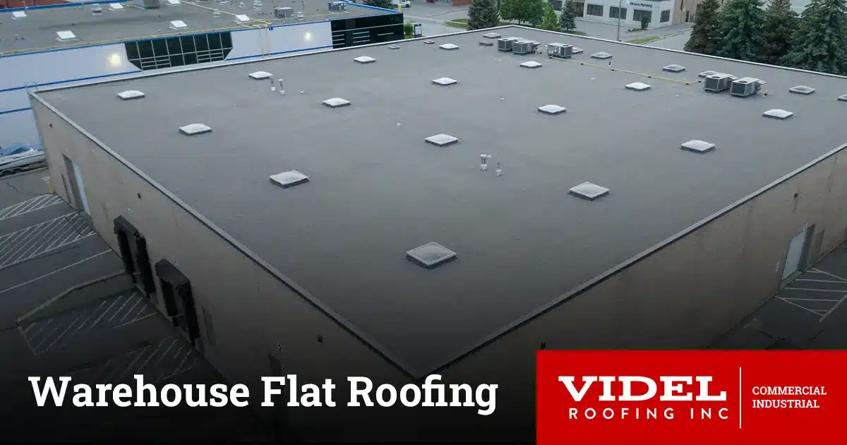 Warehouse Flat Roofing in Toronto