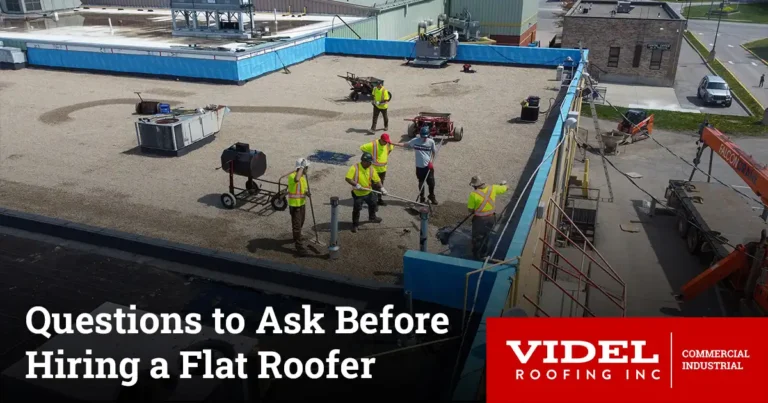 questions to ask flat roofing company